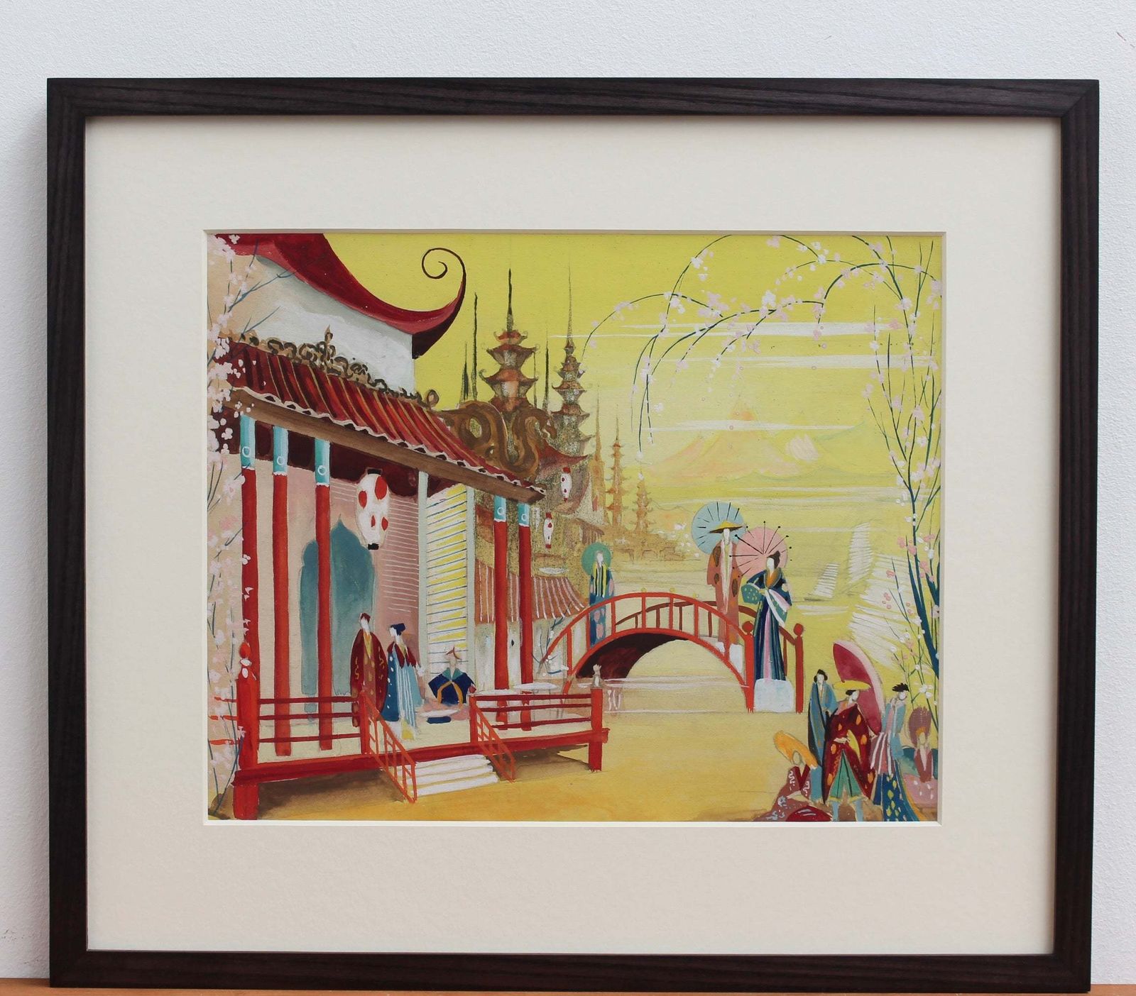 Cherry Blossoms In Japan', French School (Mid 20th Century)