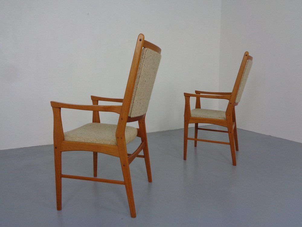 photo furniture Vintage Danish Teak Dining Armchairs, 1960s, Set Of 2