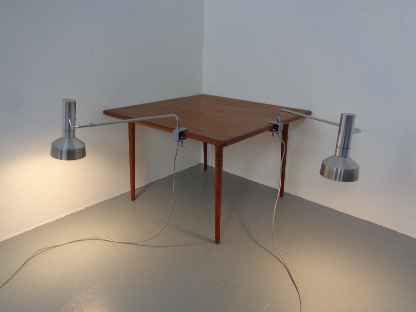 Swiss Desk Clip Lamp By Rico & Rosemarie Baltensweiler Minilux, 1960s photo buy