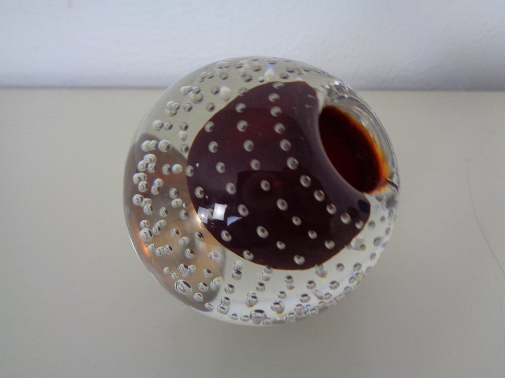 photo vinterior Italian Candleholders In Murano Glass, 1950s, Set Of 3