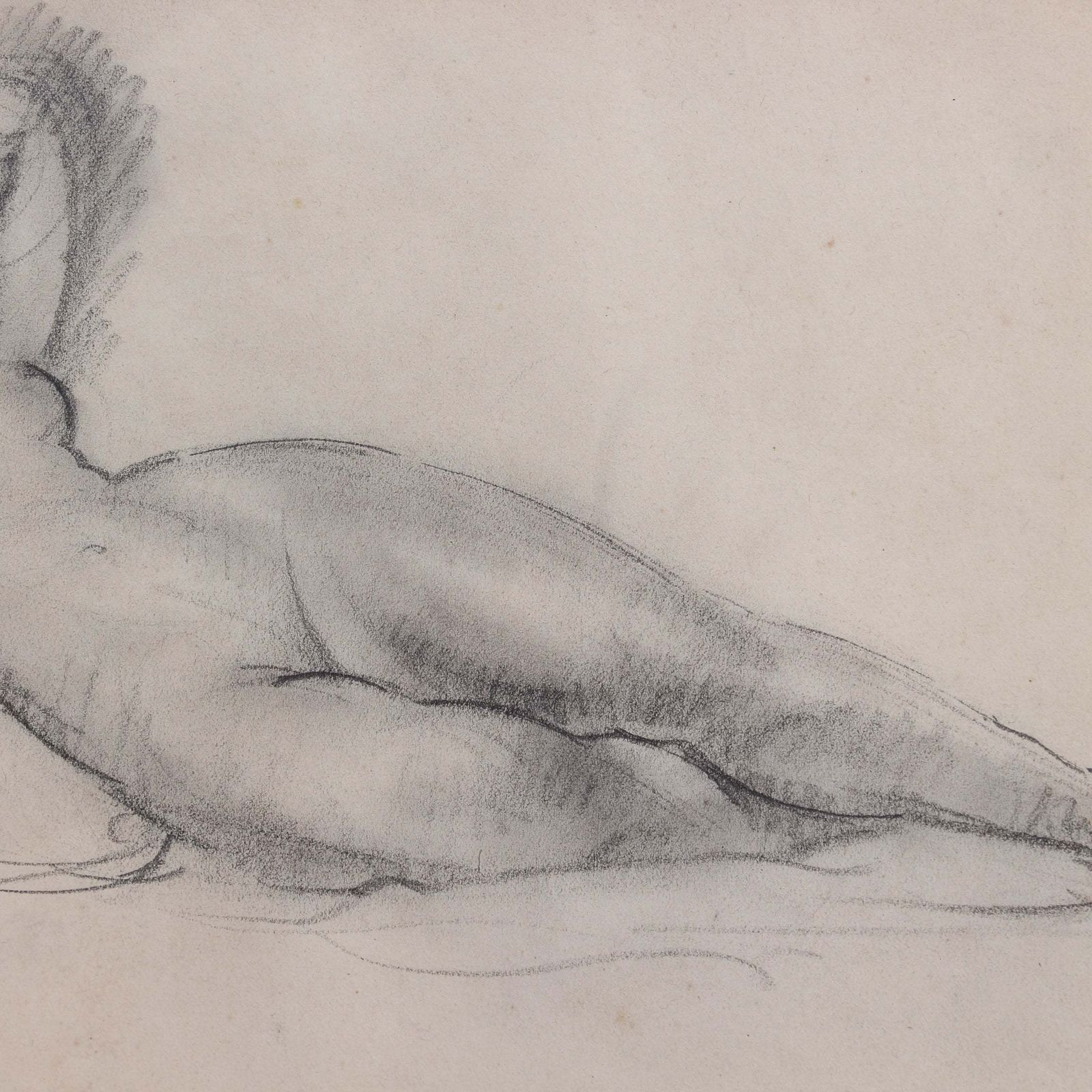 Portrait Of Reclining Nude' By Guillaume Dulac (Circa 1920s) photo vinterior