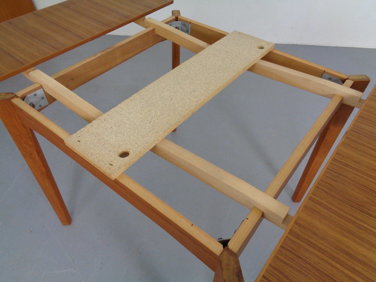 Furniture Extendable Teak Dining Table, Denmark, 1960s photo