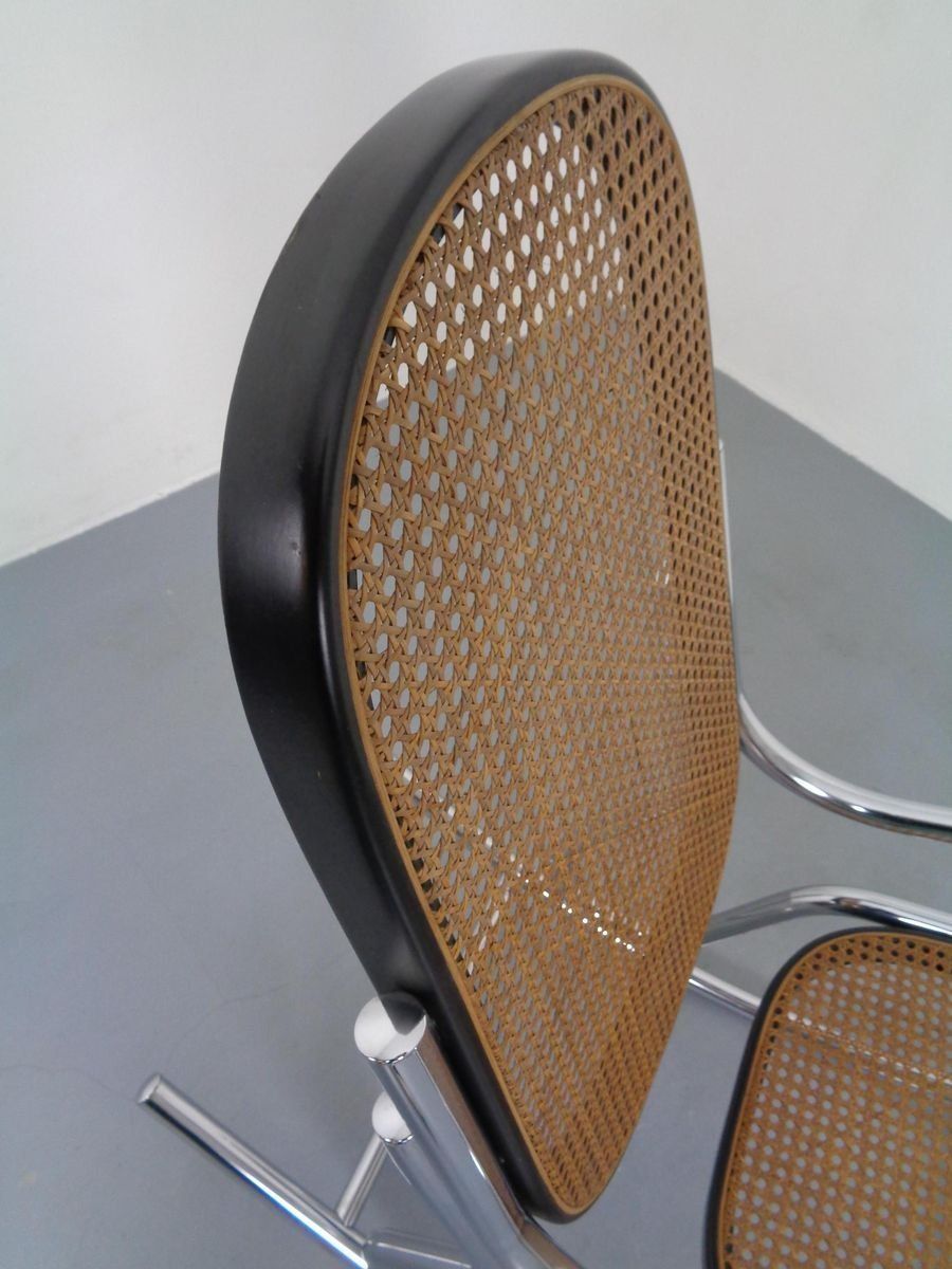 657.0 Mid Century Tubular Steel & Mesh Rocking Chair, 1960s photo