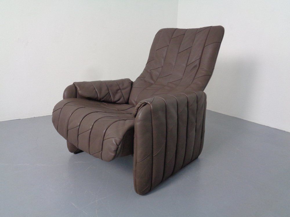 Ds 50 Patchwork Buffalo Leather Easy Chair From De Sede, 1970s photo vinterior