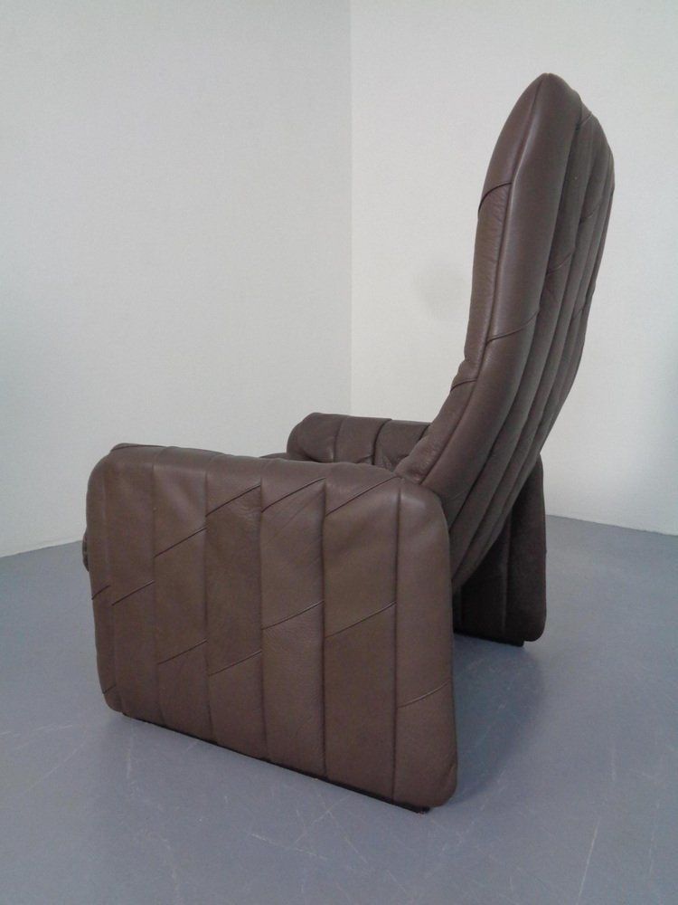Furniture Ds 50 Patchwork Buffalo Leather Easy Chair From De Sede, 1970s photo