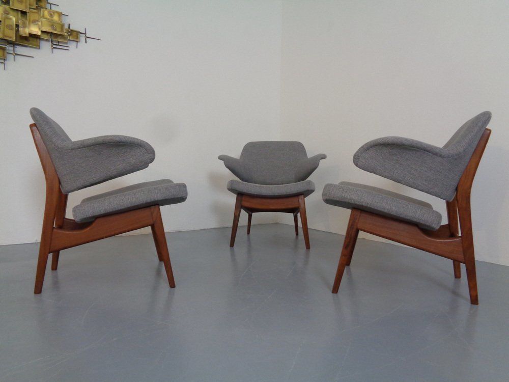 Dutch Armchair By Louis Van Teeffelen For Wébé, 1960s photo buy