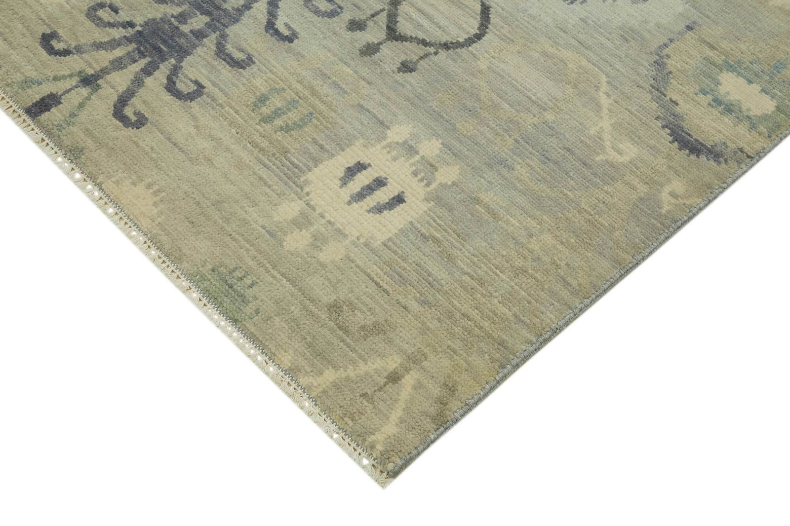 Grey Oriental Oushak Rug 273 X 361 Cm photo Textiles