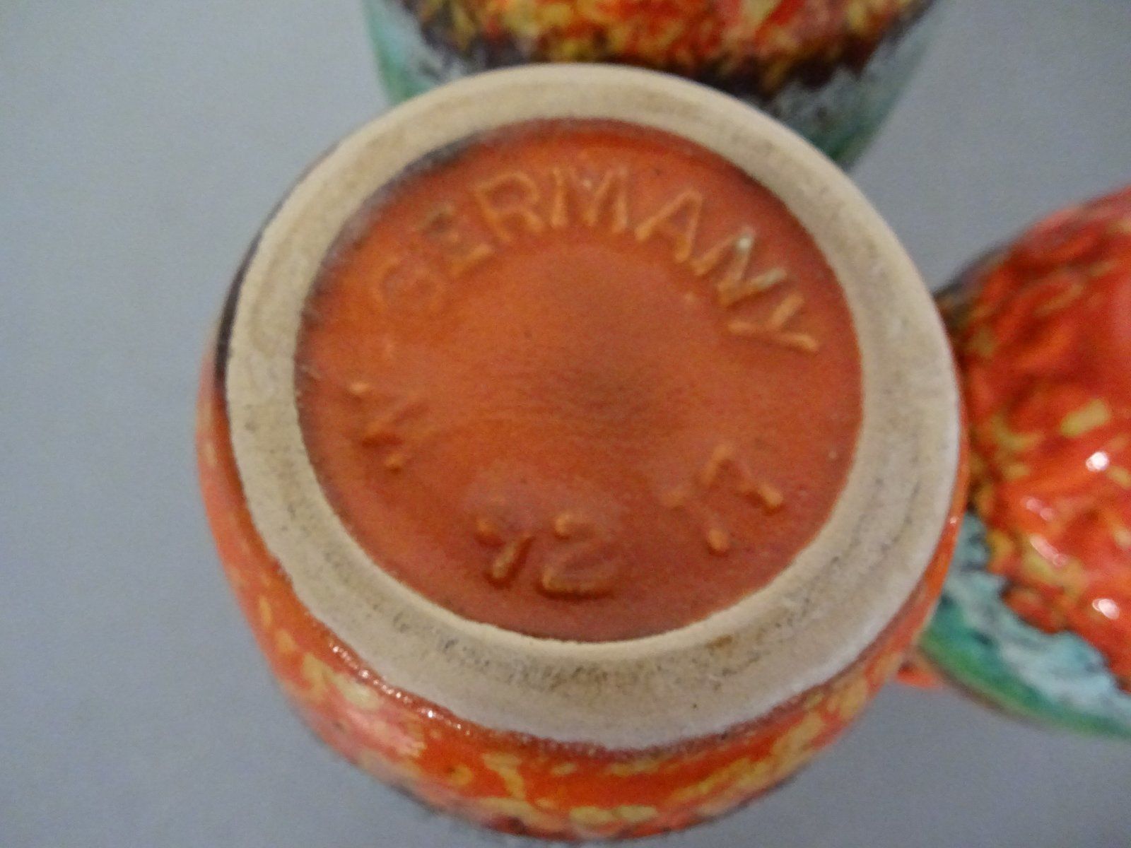 Ceramic Vases By Bodo Mans For Bay Keramik, 1960s, Set Of 3 photo vintage