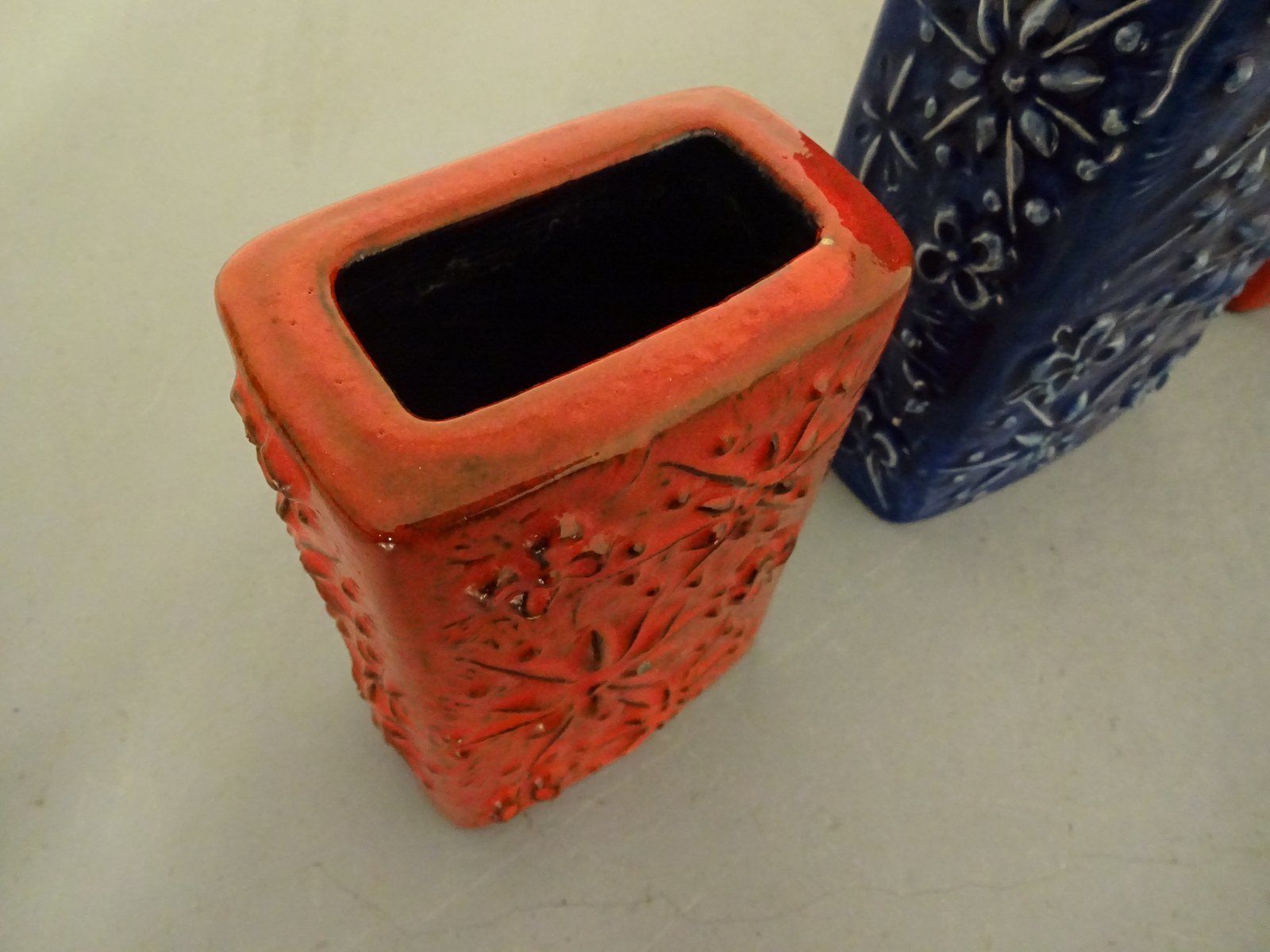 Kosmos Ceramic Vases From Scheurich, 1960s, Set Of 4 photo vintage