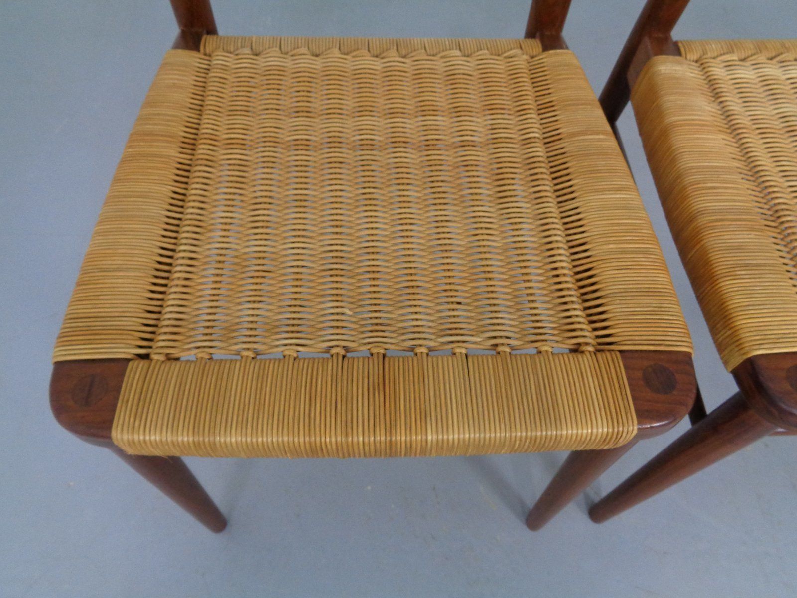 photo vintage Teak Side Chairs By Georg Leowald For Wilkhahn, 1960s, Set Of 4