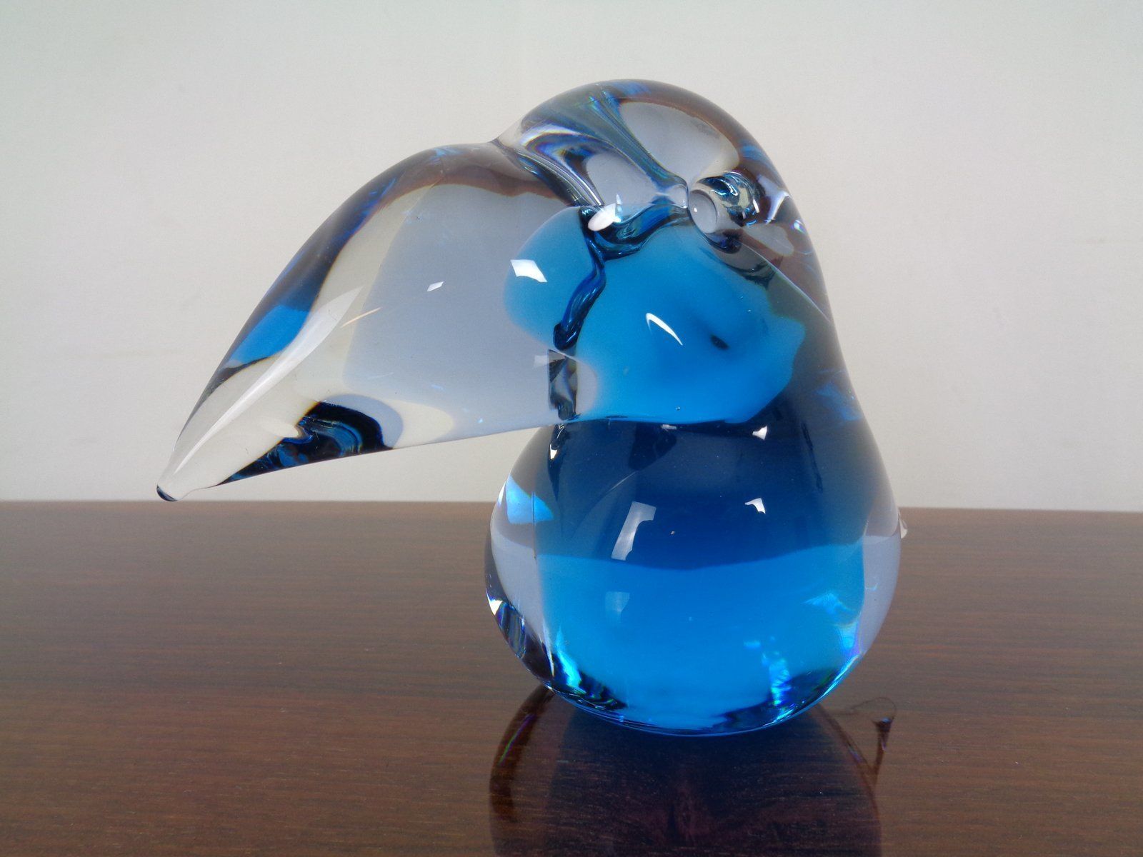 Murano Glass Toucan, 1960s, Vintage photo for sale