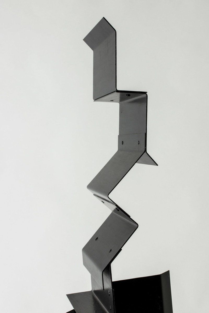 Lars Erik Falk, Sculpture P16, 1969, Lacquered Metal photo vinterior