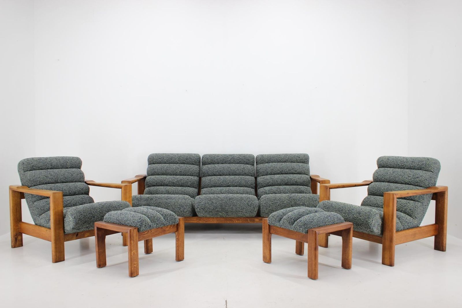1960s Rare Living Room Oak Set ,Finland photo Furniture