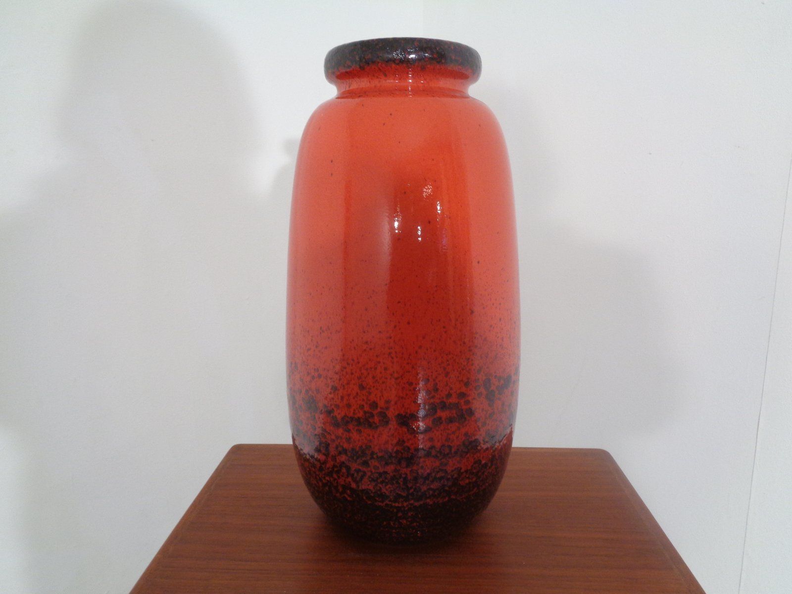 photo for sale Large Glazed Ceramic Nr. 284 53 Vase From Scheurich 1970s