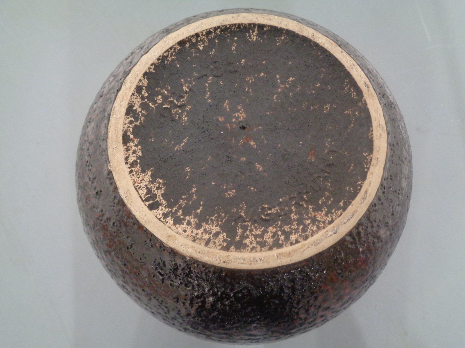 289.0 Large Glazed Ceramic Nr. 284 53 Vase From Scheurich 1970s photo