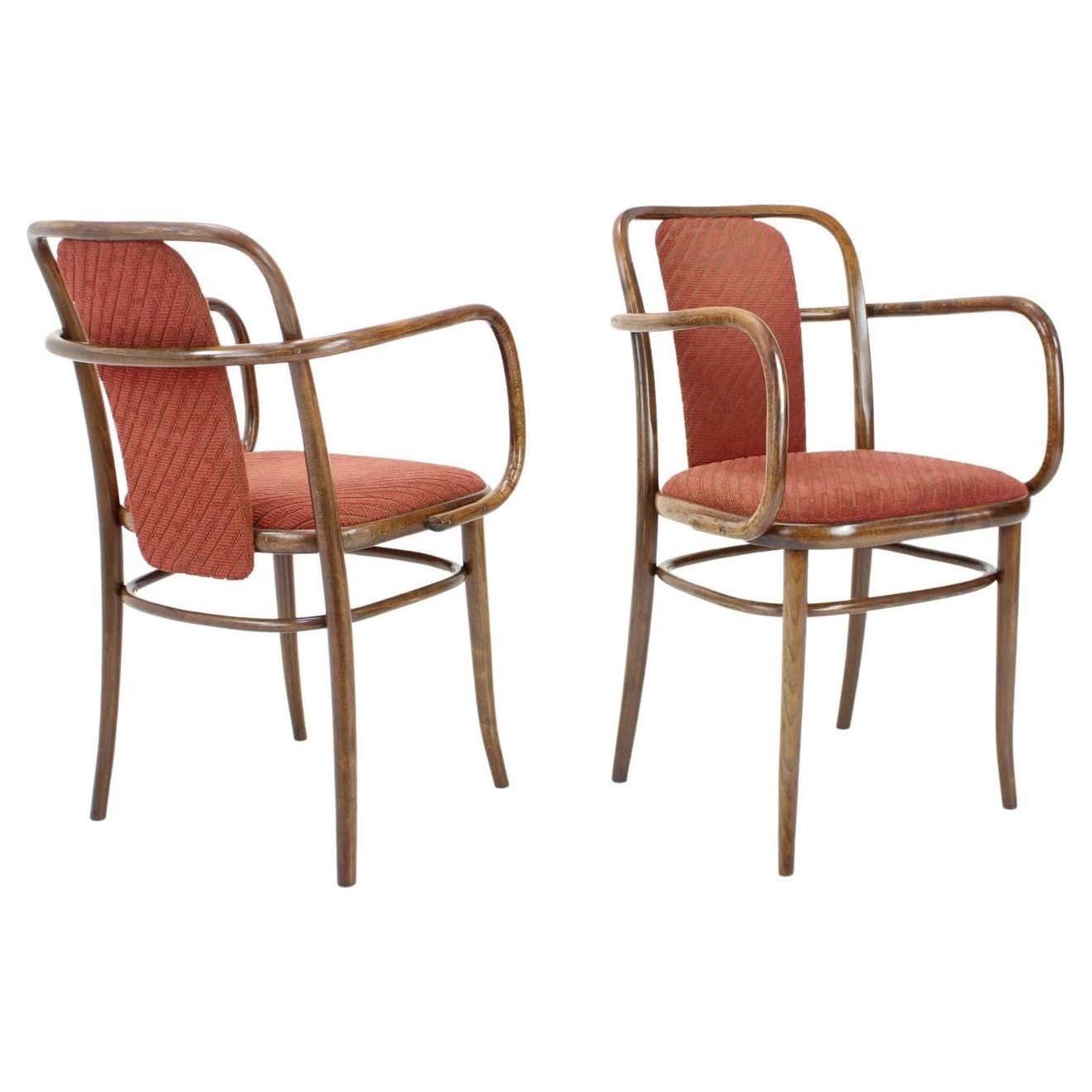 Set Of Two Bentwood Chairs, Ton 1989