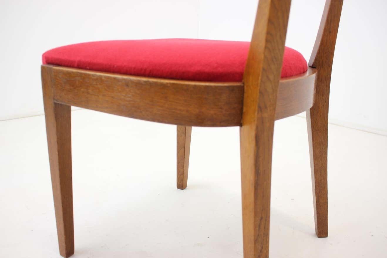 Furniture Dining Chairs H 40 By Jindrich Halabala For Up Závody, Set Of Two photo
