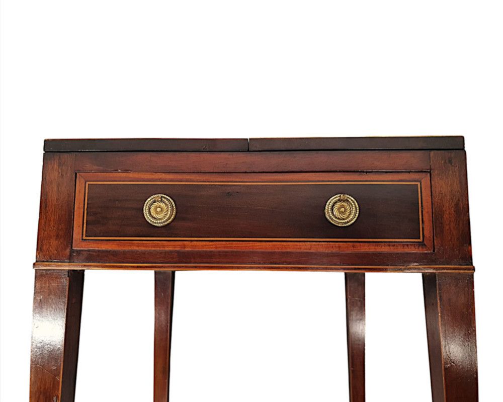 A Fabulous Early 19th Century Regency Inlaid Card Table photo buy
