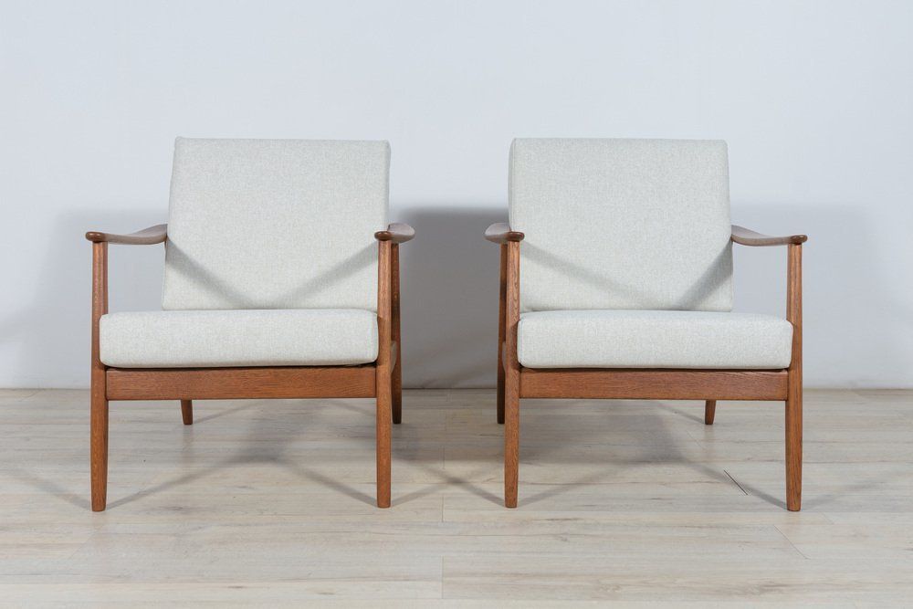 USA 247 Lounge Chairs By Folke Ohlsson For Dux, 1960s, Set Of 2 photo Furniture