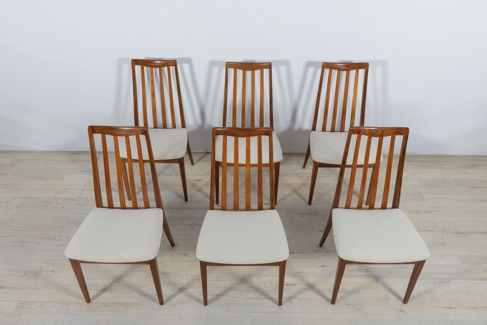 Mid Century Teak Dining Chairs By Leslie Dandy For G Plan, 1960s, Set Of 6 photo furniture