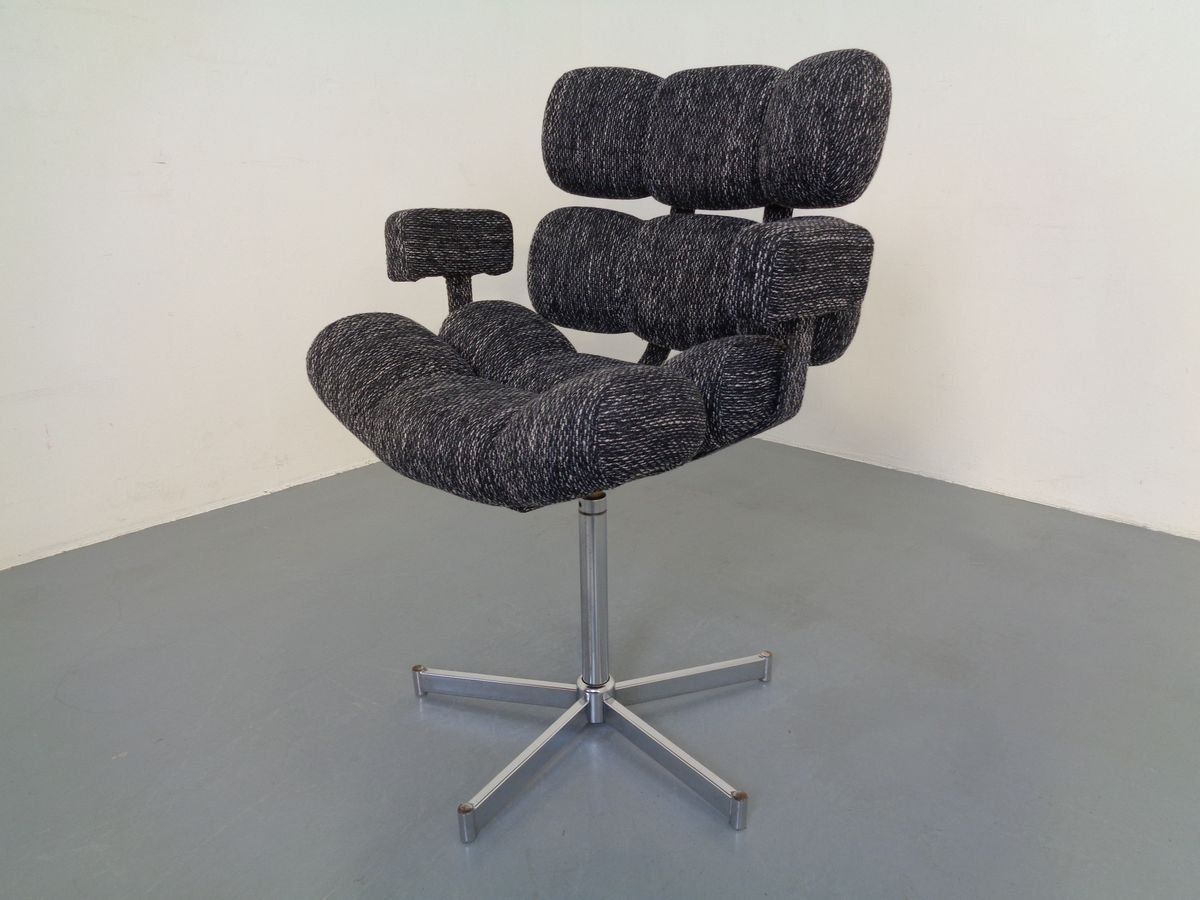 Italian Swivel Chair  1960s, Vintage photo furniture