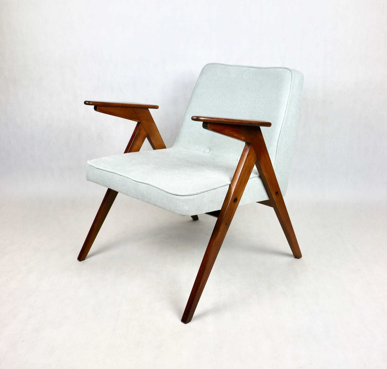 Bunny Bunny Armchair, 70s Turquoise   Light Blue   2 Pieces Available photo vintage