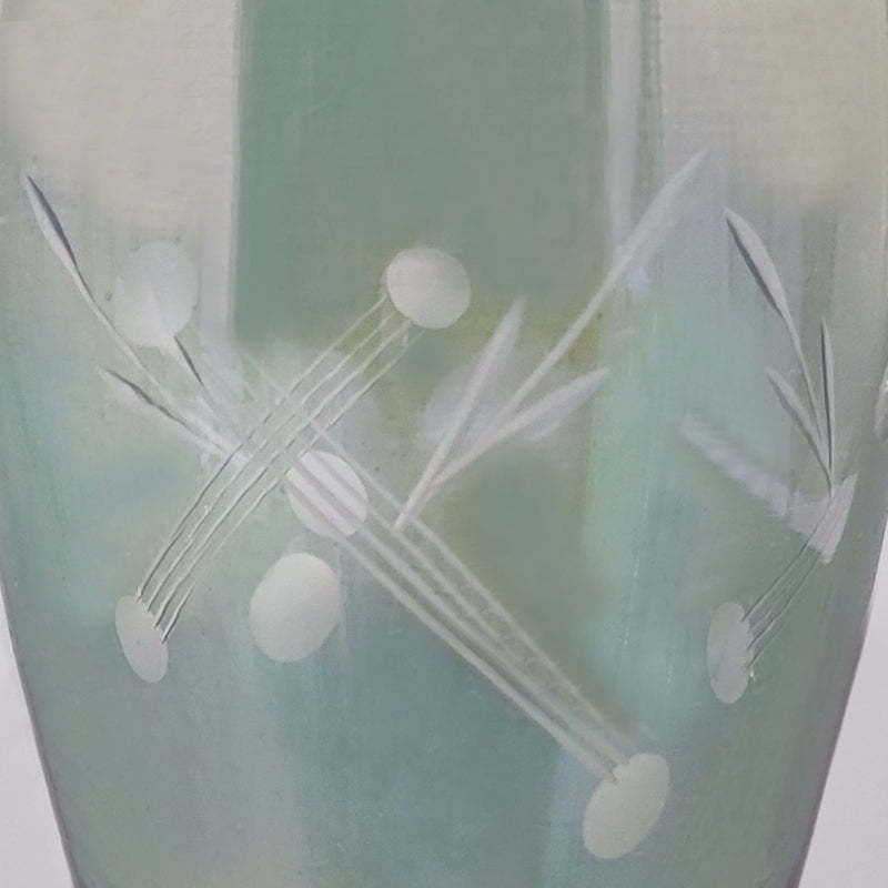 1960s Astonishing Set Of Six Crystal Glasses. Made In Italy photo buy