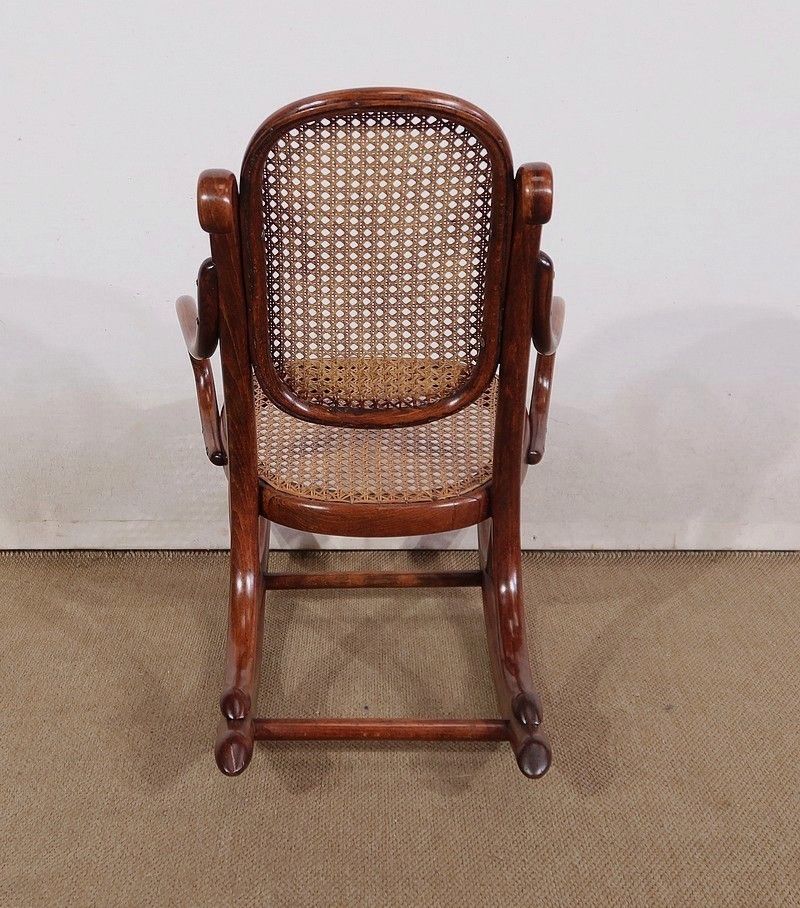 Furniture Beech Children's Rocking Chair, Maison Thonet – 1910 photo