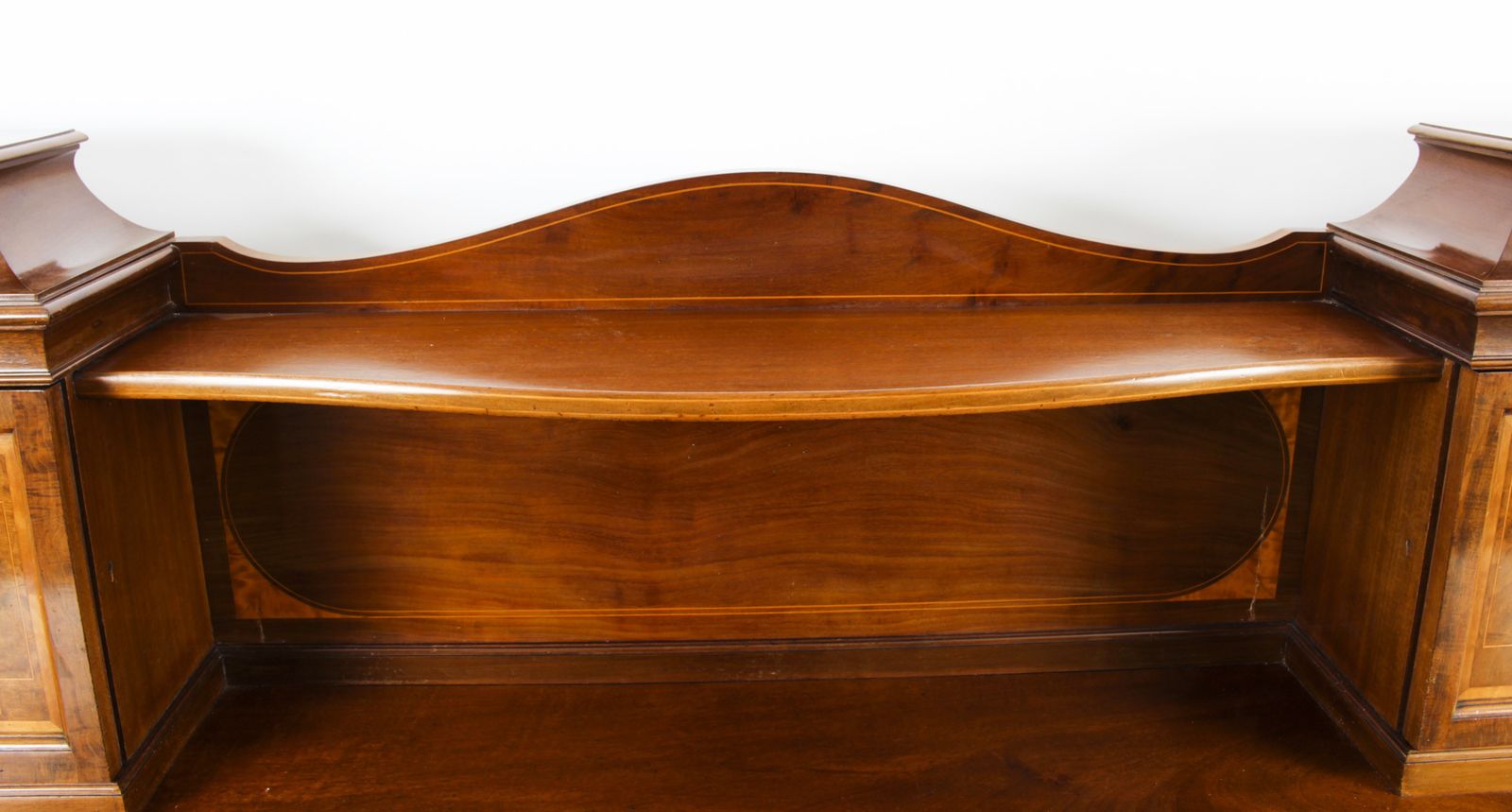 Edwardian Sheraton Revival Mahogany Sideboard  19th C photo vintage