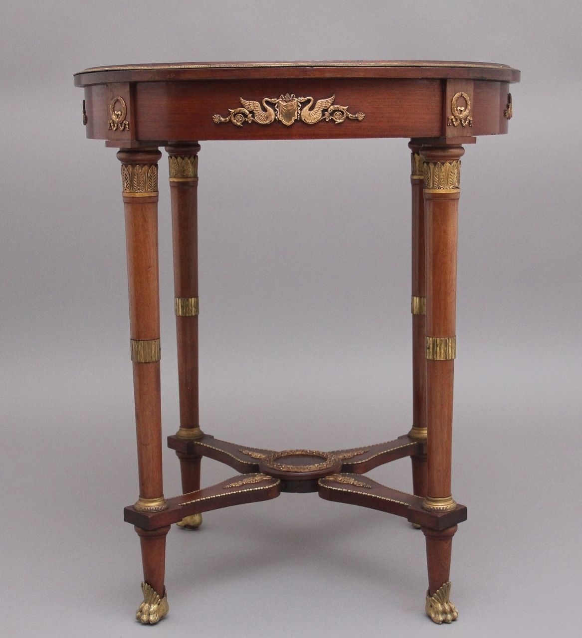 19th Century French Mahogany Centre Table In The Empire Style photo buy