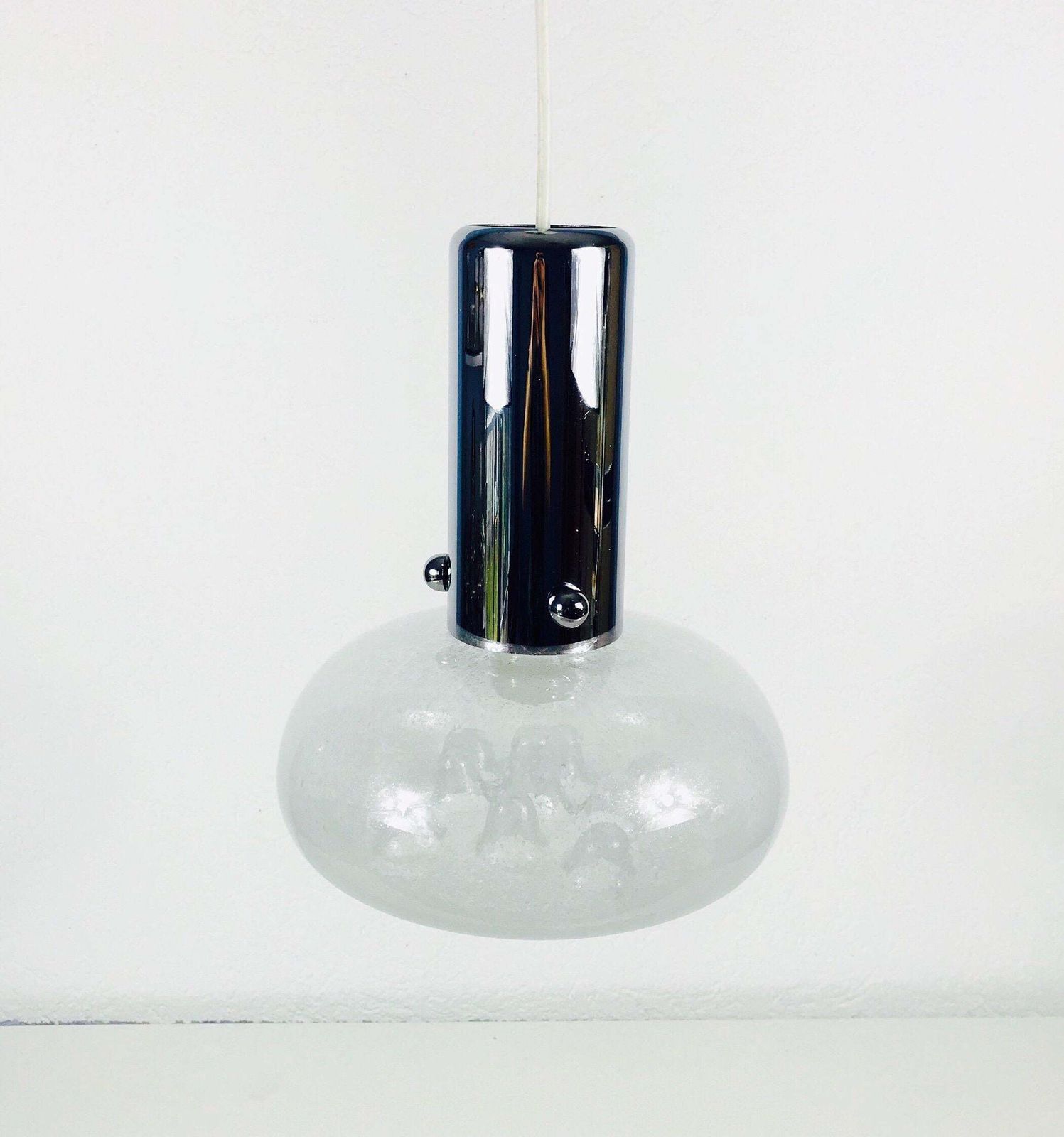 Italian Midcentury Murano Glass Pendant Light, 1960s, Italy photo furniture