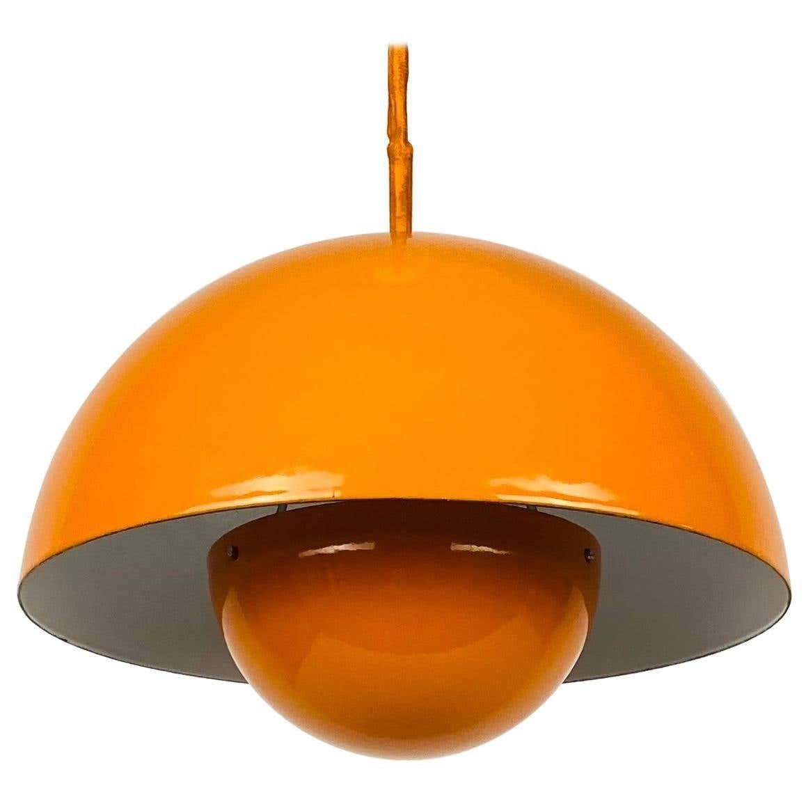 Danish Pendant Lamp By Verner Panton For Louis Poulsen, 1960s