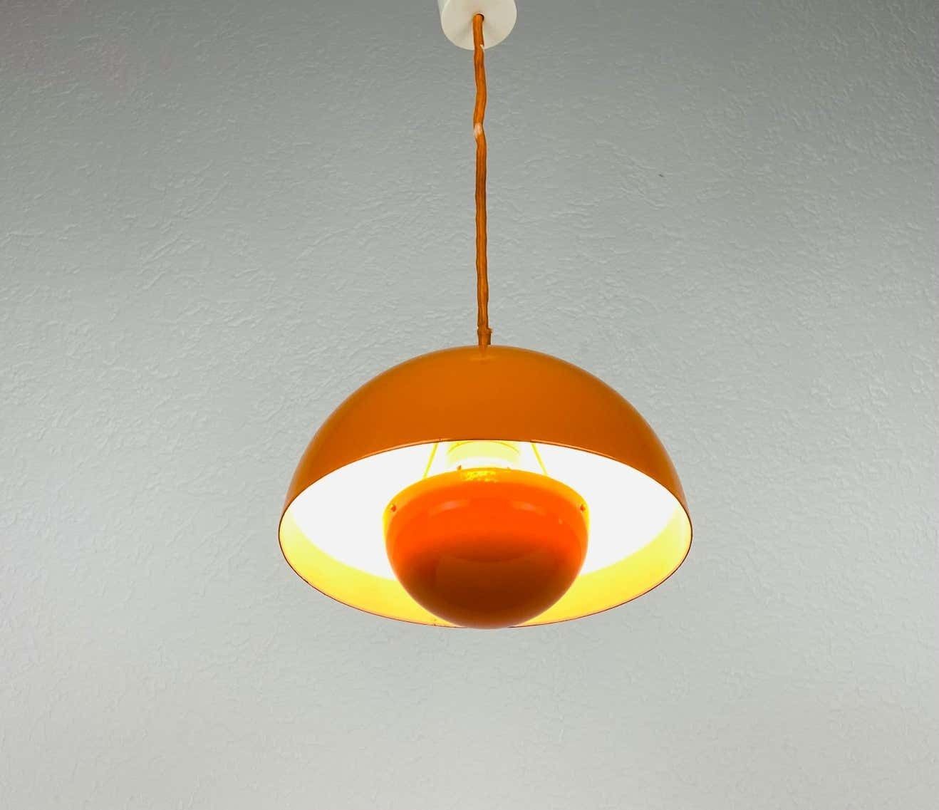 photo for sale Danish Pendant Lamp By Verner Panton For Louis Poulsen, 1960s