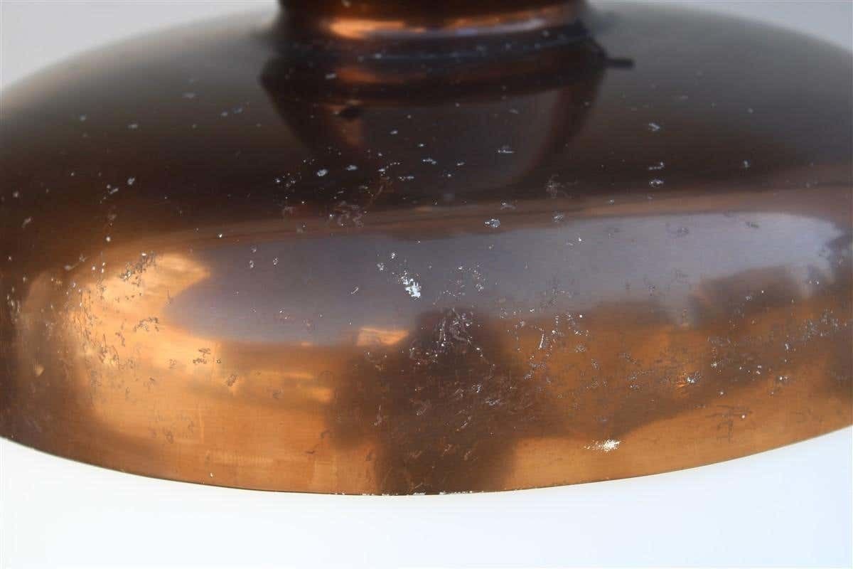 Round Chndelier Mid Century Italian Design Arteluce Style, 1950s photo Lighting