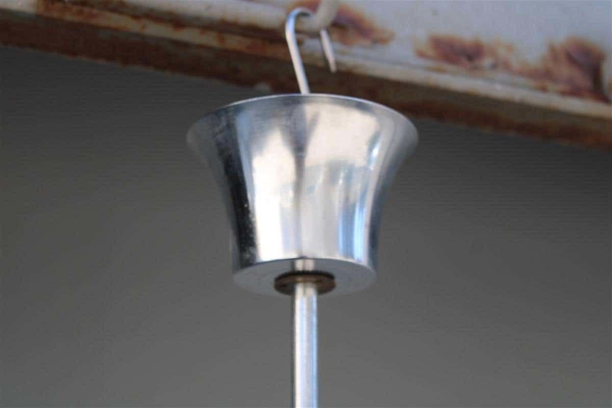 Lighting Round Chndelier Mid Century Italian Design Arteluce Style, 1950s photo