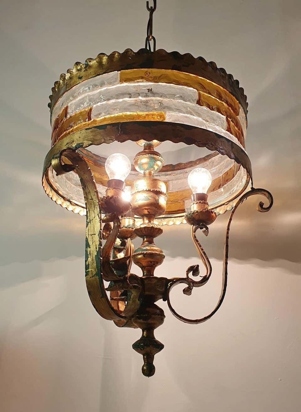 Large Brutalist Pendant Attributed To Longobard Italy photo 3000.0