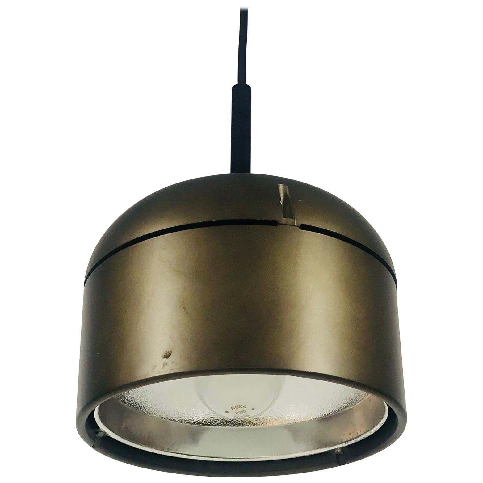 Staff Brown Hanging Lamp 1970s Germany