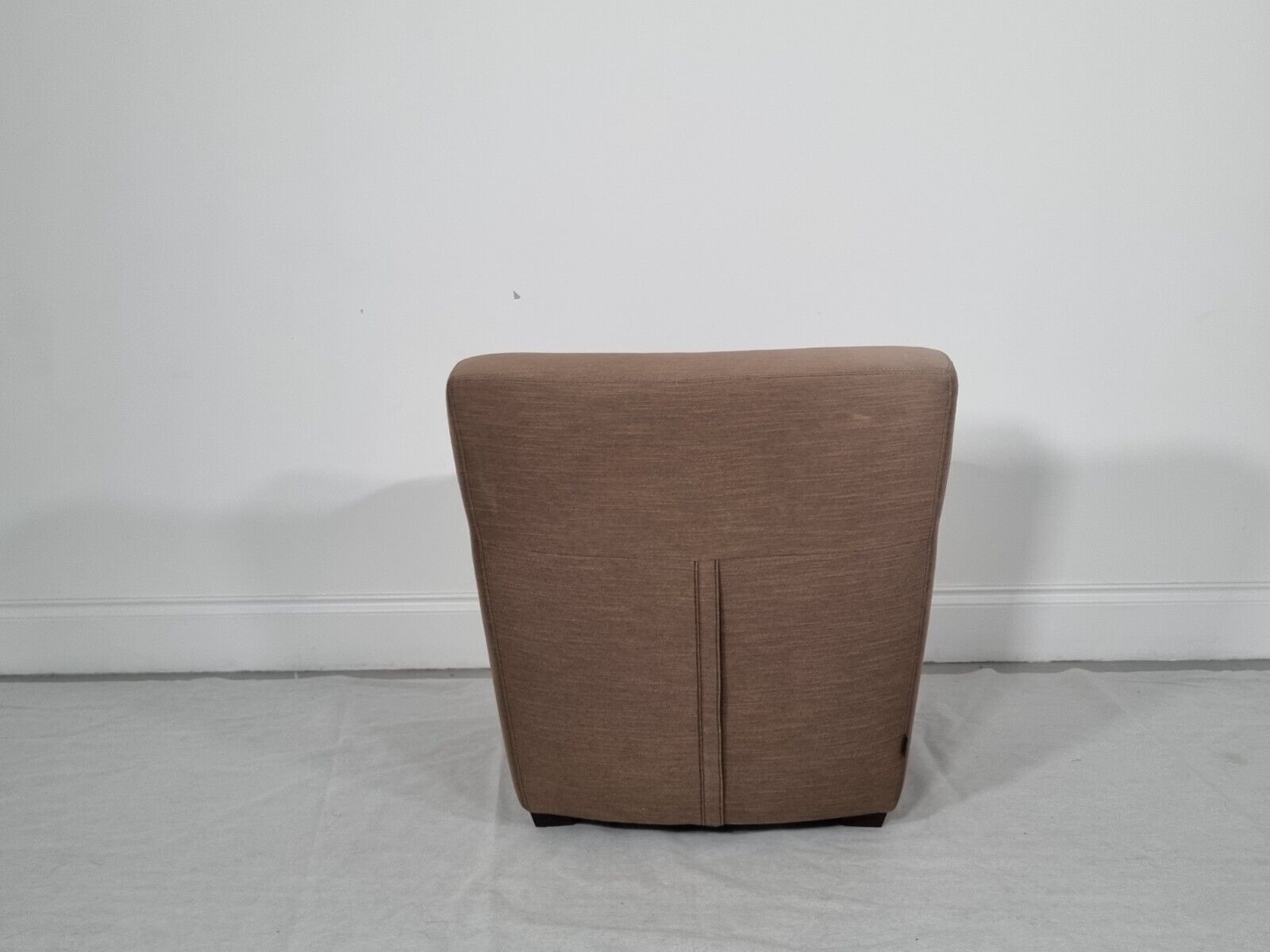 Ligne Roset Lounge Chair In Flecked Weave In Tobacco photo vinterior