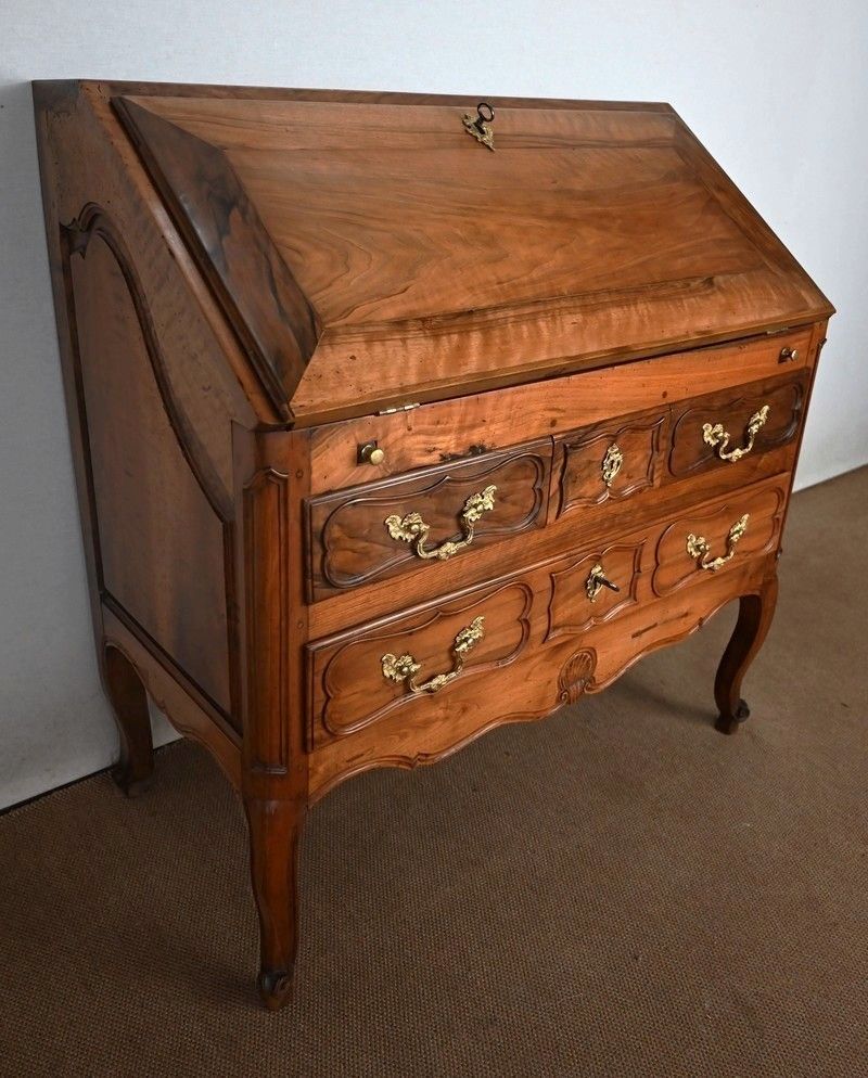 Scriban Chest Of Drawers In Walnut, Louis XV Period   Late 18th Century photo for sale