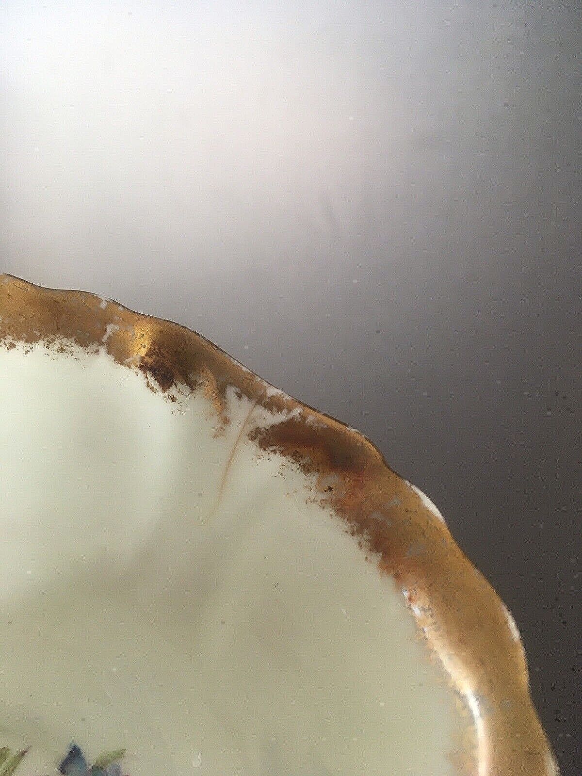 Antique Hammersley Dresden Sprays Floral Cabinet Tea Trio Cup Saucer Side Plate photo vinterior