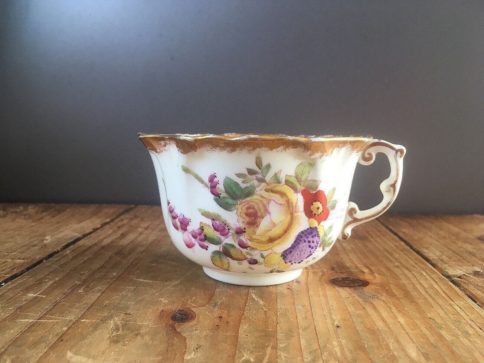 Antique Hammersley Dresden Sprays Floral Cabinet Tea Trio Cup Saucer Side Plate photo vintage