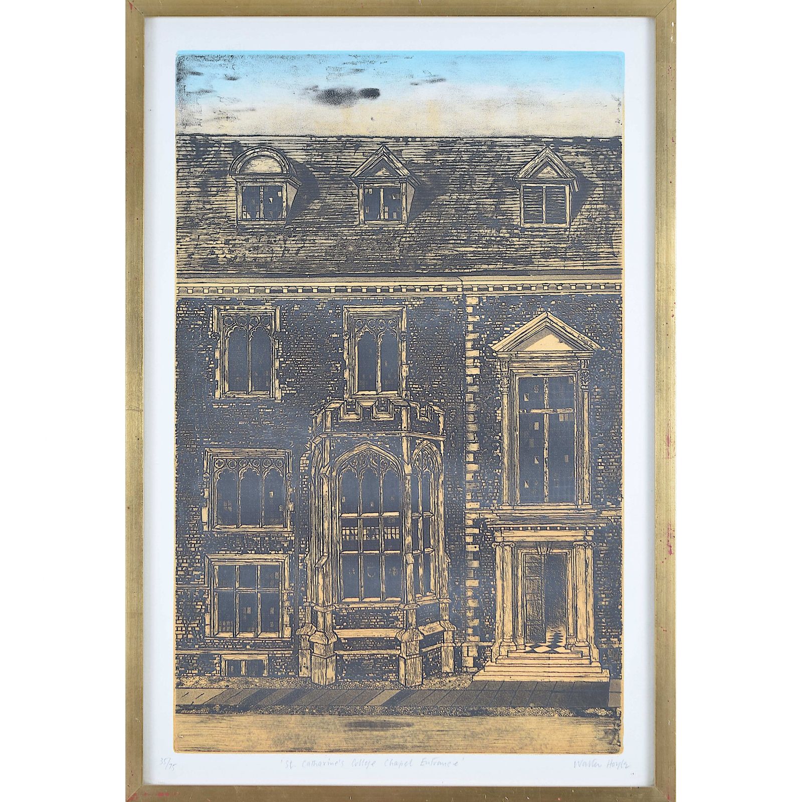 Walter Hoyle (1922 2000) St Catharine’s College, Cambridge (1956 66)