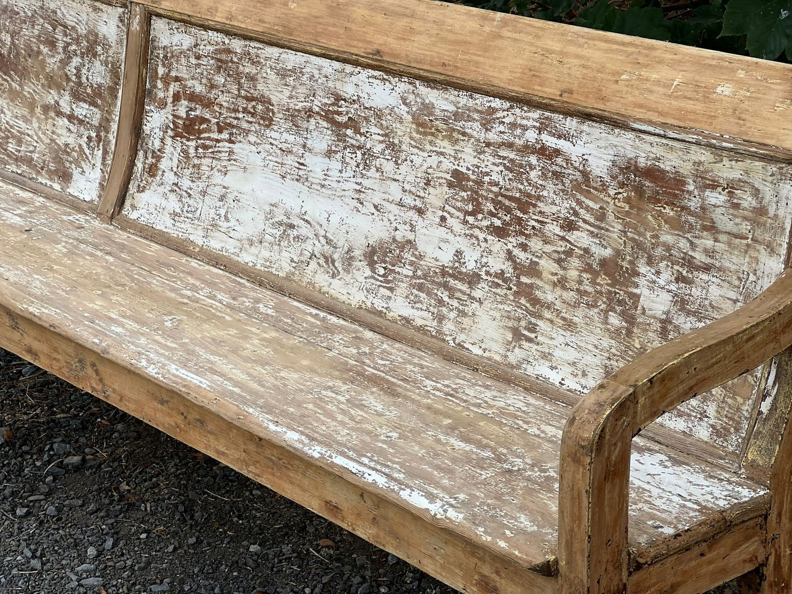 Very Long French Dining Bench, 1800s photo 2450.0