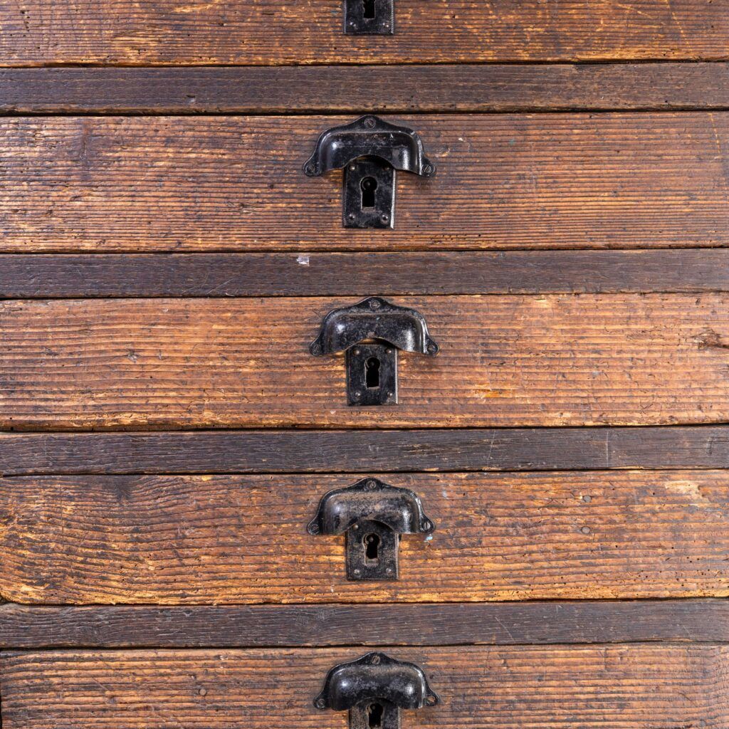 1940’s French Estate Bank Of Drawers – Eight Drawers photo vinterior