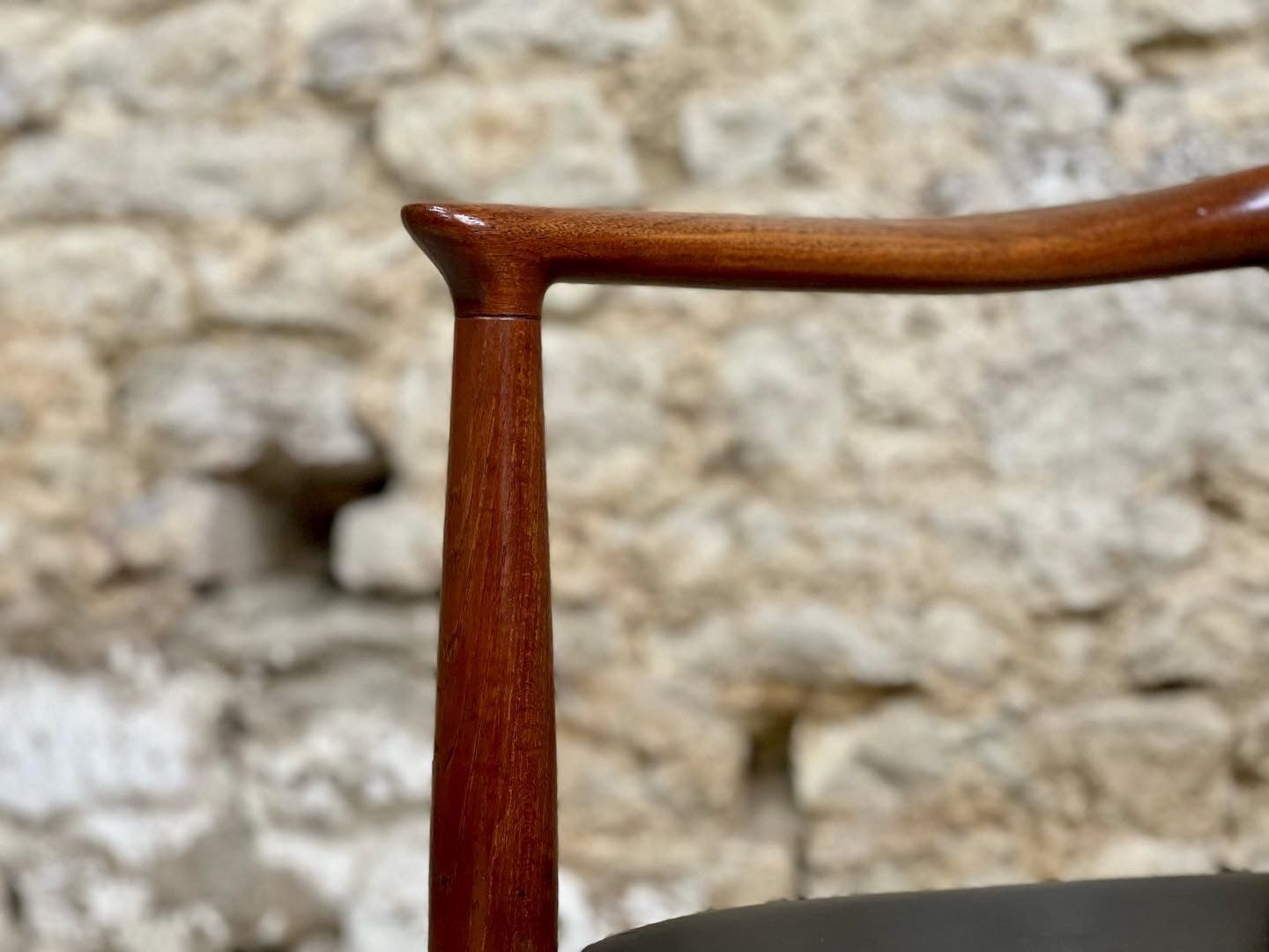 Hans J Wegner 'The Chair' Jh 503 By Johannes Hanson 1955 Desk Accent Statement Chair photo furniture