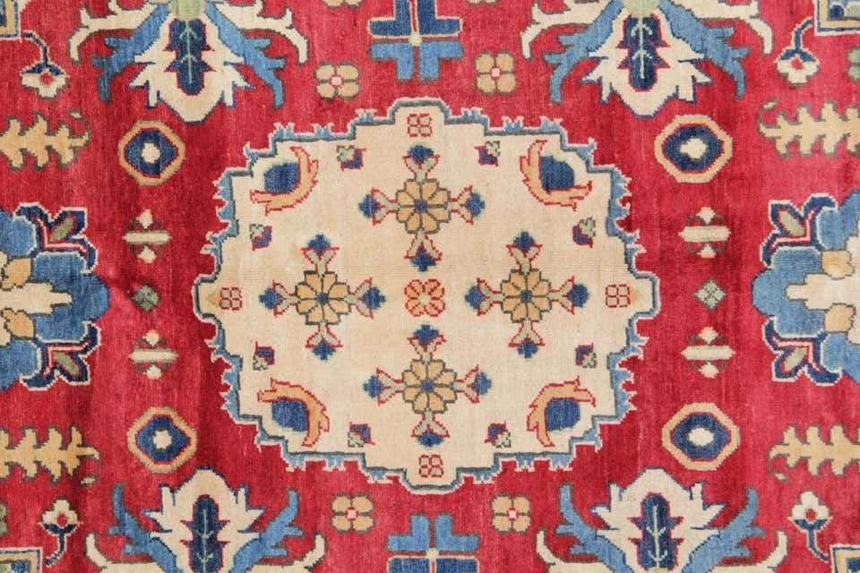 Handmade Carpet, Blue Geometric Rugs, Large Livingroom Rugs photo furniture