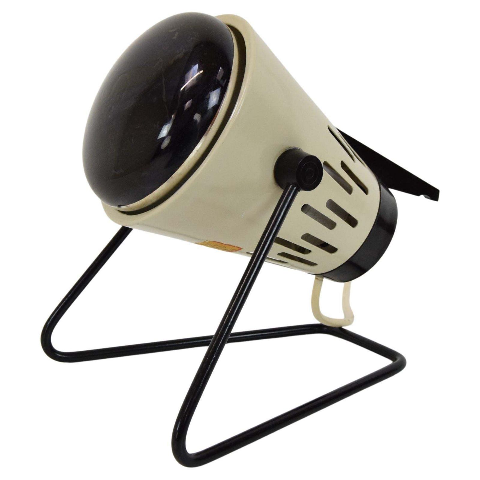 Mid Century Infra Table Lamp,Red Light,Circa 1980's.