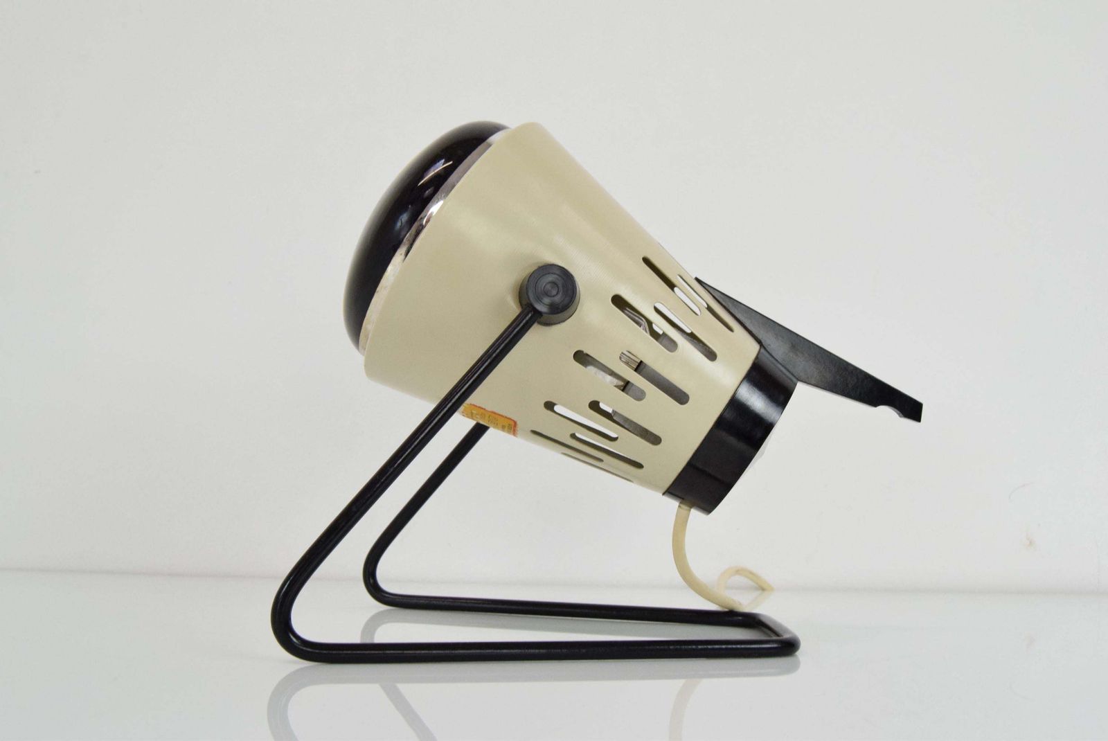Mid Century Infra Table Lamp,Red Light,Circa 1980's. photo Lighting