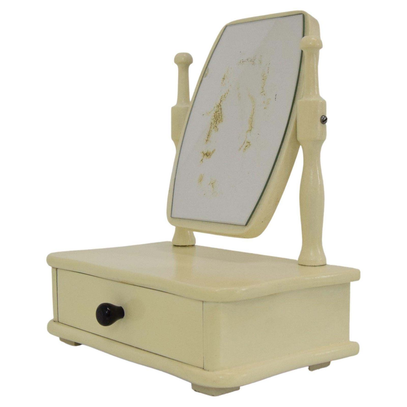Mid Century Children's Toilet Cabinet With Mirror,1970's.