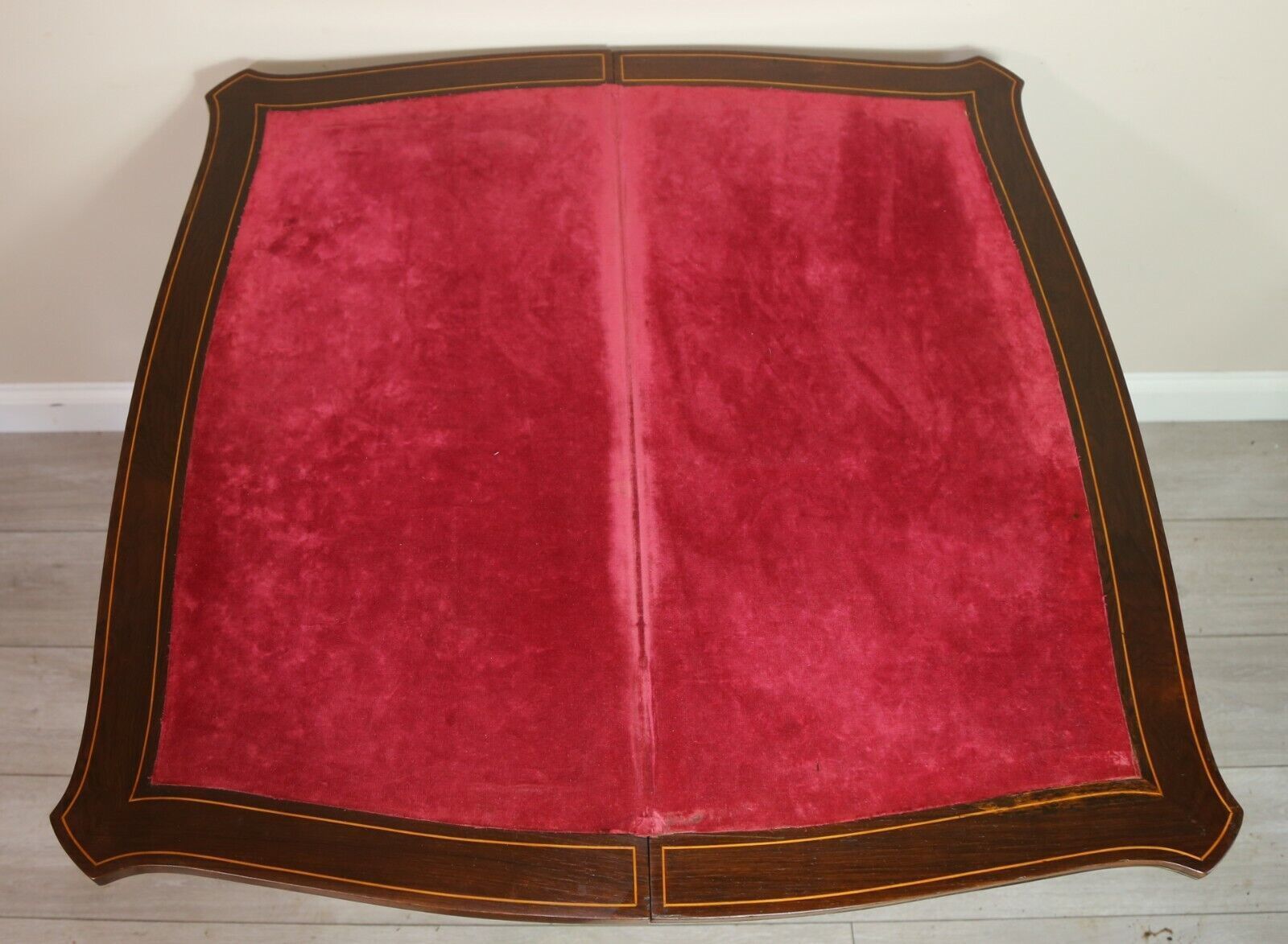 Victorian C1870 Rosewood And Marquetry Inlaid Folding Card Table / Side Table photo buy
